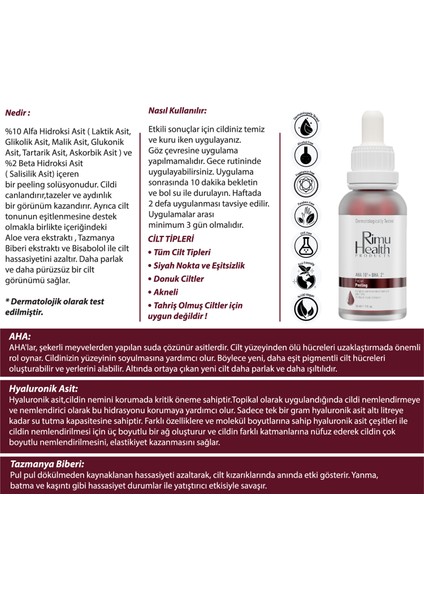 Canlandırıcı Cilt Tonu Eşitleyici ve Koyu Leke Önlemeyi Hedef Alan Bakım Seti 30 ml + 30 ml RM000123