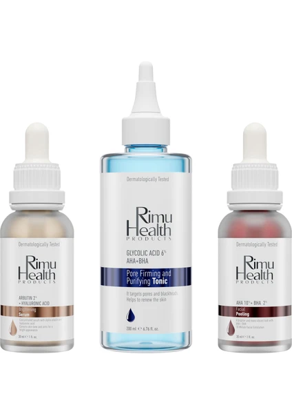 Rimu Health Products Sıklaştırmaya Canlandırıcı Cilt Bakım Seti RM000121