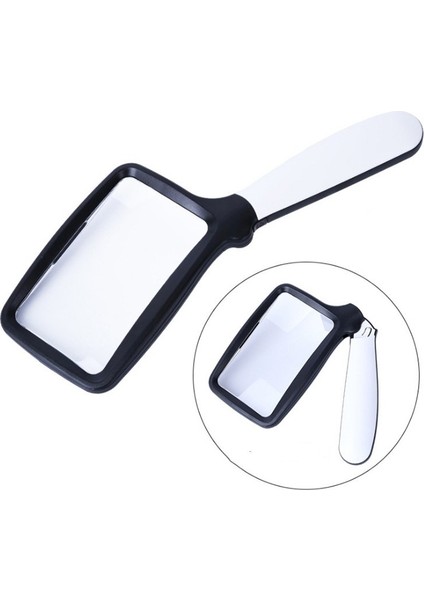 Hd Akrilik Optik Lens Büyüteç Siyah (Yurt Dışından) fiyatları
