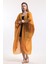 Şifon Plaj Kimono | ELB33597 Noktalı Sarı 5
