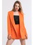 Içi Astarlı Hürrem Kumaş Blazer Ceket | CKT34236 Oranj 5