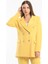 Içi Astarlı Hürrem Kumaş Blazer Ceket | CKT34236 Sarı 1