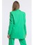 Içi Astarlı Hürrem Kumaş Blazer Ceket | CKT34236 Yesıl 5