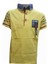 Petitox Çocuk Erkek Polo Yaka Baskılı T-Shirt 3023 - Sarı - 4 Yaş 1