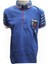Petitox Çocuk Erkek Polo Yaka Baskılı T-Shirt 4023 - Mavi - 10 Yaş 1
