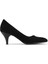 Woggo 1990-050 Süet 6 cm Topuk Kadın Stiletto Ayakkabı
