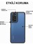 Xiaomi Redmi Note 11 Global Kapak Metal Kamera Korumalı Arkası Şeffaf Silikon Kılıf - Kırmızı 2