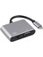 2in1 Type-C To 4K HDMI + VGA Çevirici ve Dönüştürücü Adaptör 1