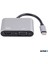 2in1 Type-C To 4K HDMI + VGA Çevirici ve Dönüştürücü Adaptör 2