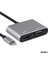 2in1 Type-C To 4K HDMI + VGA Çevirici ve Dönüştürücü Adaptör 3