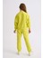 Organik Uzun Kollu Kız Çocuk Sweatshirt - Sarı - 8-10 3