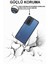 Caseworld Xiaomi Poco X3 Pro Kapak Metal Kamera Korumalı Arkası Şeffaf Silikon Kılıf - Mavi 3