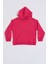 Organik Kapüşonlu Uzun Kollu Kız Çocuk Sweatshirt - Pembe - 10-12 1