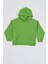 Organik Kapüşonlu Uzun Kollu Kız Çocuk Sweatshirt - Yeşil - 8-10 1