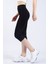 Snc Kadın Siyah Cepli Yüksek Bel Toparlayıcı, Kapri Yoga Tayt 19" 4