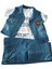 %100 Cotton Kot Yelekli Kız Bebek-Çocuk 3 Lü Yazlık Takım 1