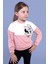 Toontoy Kız Çocuk Garnili Baskılı Sweatshirt 1