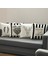 Home Sweet Home Tasarımlı 4lü Dekoratif Kırlent Yastık Kılıfı 1