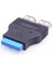 4924 19 Pin 2xusb 3.0 To 9 Pin USB 2.0 Çevirici Dönüştürücü Adaptör 2