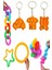 Pop It Push Bubble Fidget 3 Adet Pop Tube 3 Adet Popit Anahtarlık 6 Lı Set Pop It Oyuncak 1