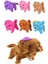Sesli Hareket Eden Havlayan Oyuncak Peluş Köpek ve 3'lü Pop Tubes Popit Eğitici Set 2