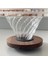 V60 Brewing Coffee Dripper Home Cafe Taşınabilir Ahşap Taban İçin Kullanımı Basit (Yurt Dışından) 4
