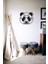 Şirin Geometrik Panda Metal Tablo 4