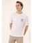U.S. Polo Assn. Erkek Beyaz T Shirt 50252089-VR013