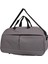 60X35X24 cm Unisex Gri Kumaş Plaj Spor ve Seyahat Çantası 2