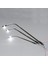 10'lu Model Demiryolu Lambası Sokak Lights Parlak Beyaz Işık Lampostları 7.5cm (Yurt Dışından) 2