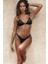 Kadın Bikini Takımı Siyah Renk Astarlı 80% Polyamid 20% Likra Kumaş 1