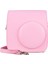 Fujıfılm Instax Mini 7+ Için Tam Vücut Deri Kılıf Çanta Pembe (Yurt Dışından) 1