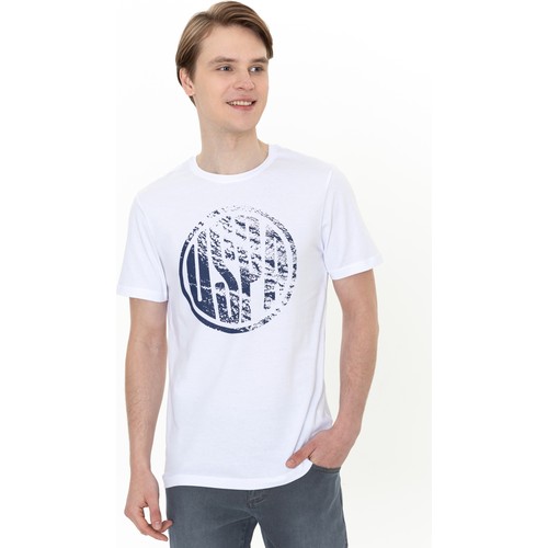 U.S. Polo Assn. Erkek Beyaz T Shirt ve Diğer ürünlerde Sepette %30