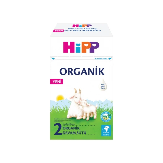 Hipp 2 Organik Keçi Sütü Bazlı Devam Sütü 400gr 1 Adet