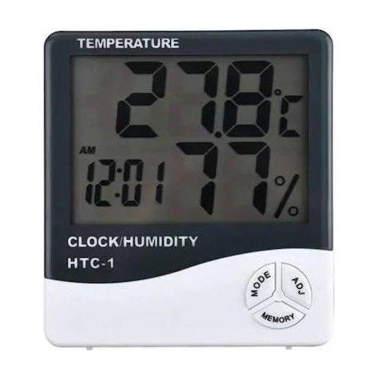 Hubstein Oda Içi Dijital Termometre Nem Ölçer - Termometre