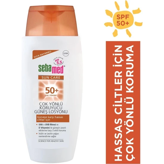 Sebamed Sun Çok Yönlü Koruyucu Güneş Losyonu SPF50 150ML