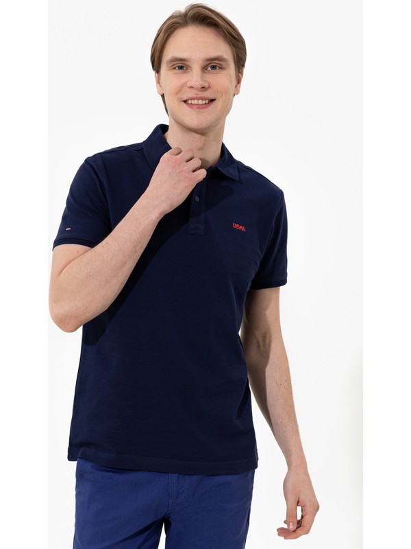 U.S. Polo Assn. Erkek Lacivert T Shirt Basic 50251701-VR033