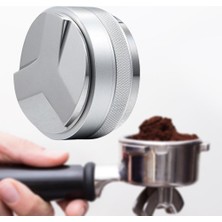 Binduo 51mm/53mm/58mm Kahve Distribütörü Leverker Home Bar Cafe Gümüş İçin Ayarlanabilir 53mm (Yurt Dışından)