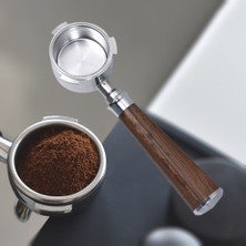 Binduo 51mm Dipsiz Filtre Tutucu Aracı Espresso Kahve Makinesi Takım Aleti Siyah (Yurt Dışından)