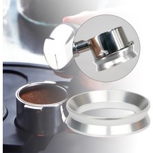 Binduo Alüminyum Espresso Dozaj Huni Kahve Dozaj Hazne Espresso Huni Araçları Gümüş 58mm (Yurt Dışından)