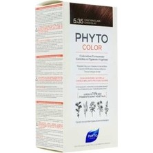 Phyto Phytocolor Bitkisel Saç Boyası 5.35 - Açık Kestane Dore Akaju - Beyaz Kapatıcı Etkili