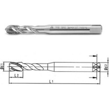 MTE M5x0.8 Dın 371/C Helis Makina Kılavuzu Mte