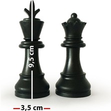Megame Antik Ceviz Tavla ve Satranç Takımı