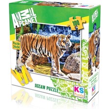 KS Games Marka: Ks Puzzle 10102 Puzzle 100/AMAZİNG Tiger 100 Parça Kategori: Puzzle