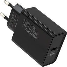 Hytech HY-XE44 25W Type Usb-C Pd3.0/quick Charge Qc4.0 Type-C Kablolu Şarj Adaptörü