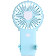 Vshop P9 Asılı Boyun USB Fan Mavisi (Yurt Dışından)