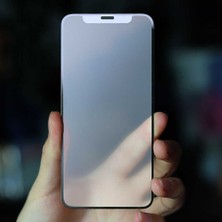 Case 4U Xiaomi Redmi Note 10s Uyumlu Tam Kaplayan Mat Seramik Ekran Koruyucu Parmak Izi Yapmaz Kırılmaz Cam