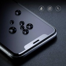 Case 4U Samsung Galaxy S8 Uyumlu Ekran Koruyucu Kırılmaz Tam Ekran Davin Mat Seramik Siyah