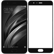 Case 4U Xiaomi Mi Note 3 Ekran Koruyucu Kırılmaz Tam Ekran Sert Temperli Davin 5D Cam Siyah