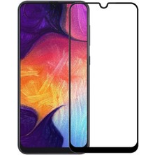 Case 4U Samsung Galaxy M32 Uyumlu Ekran Koruyucu Kırılmaz Tam Ekran Sert Temperli Davin 5D Cam Siyah